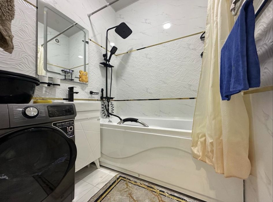 Мирабад | 3-комнатная 92 м² | Кирпич | Евро-ремонт