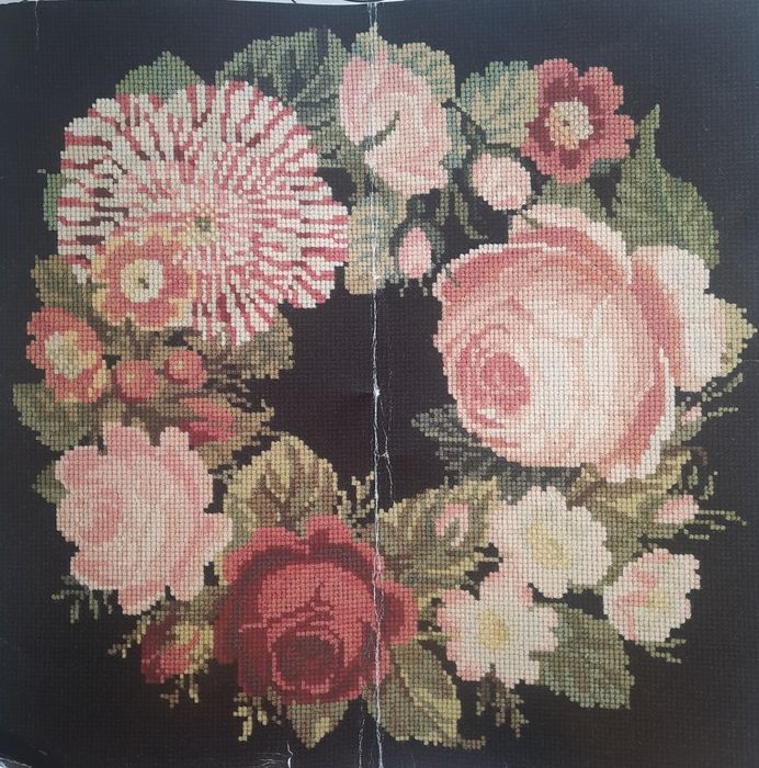 Гоблен "Рози" за шиене с вълнени конци