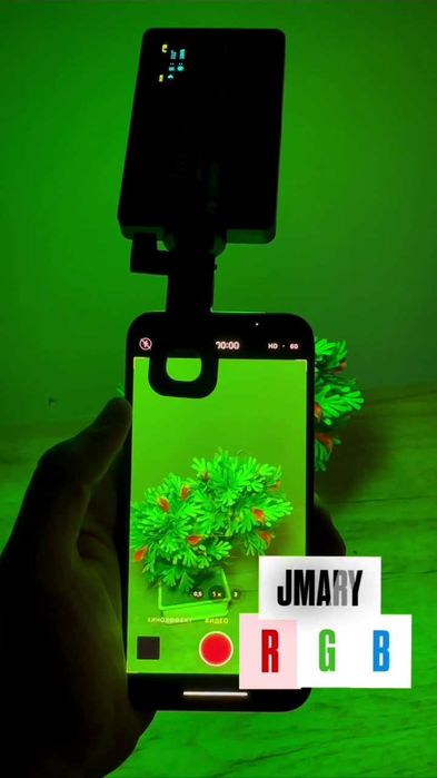 Прожектор Jmary FM-150RGB | FM-328R компактный и мощный RGB видео свет