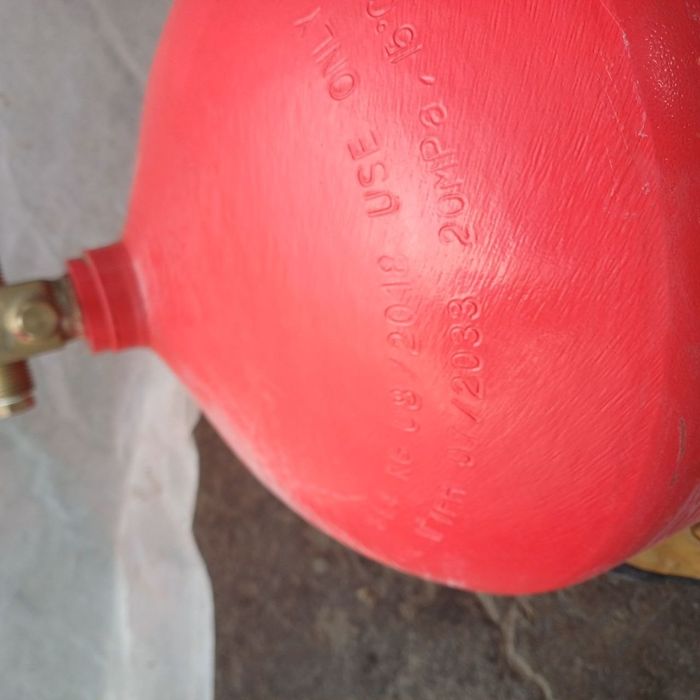 Метан балон 90 л 08/2018 Якка балон