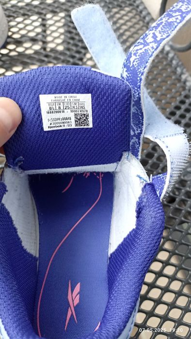 Детски маратонки Reebok, модел Weebok Clasp Low