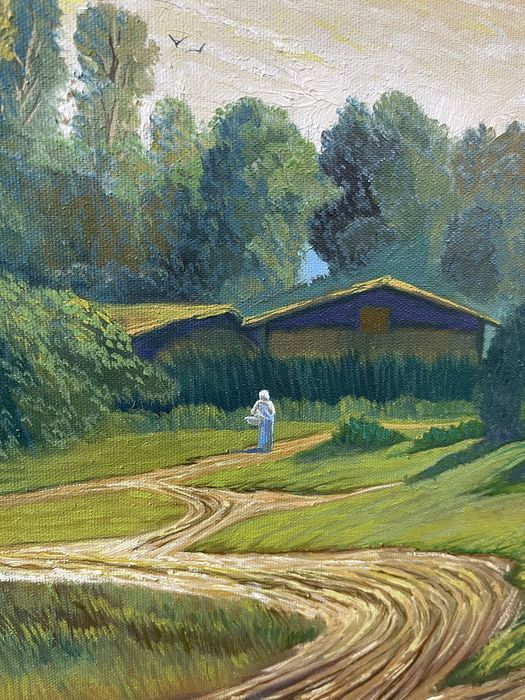 Ўрмон Манзараси Картина