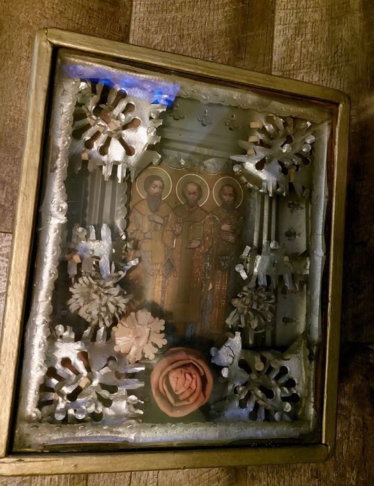 Icoana veche de peste 120 ani