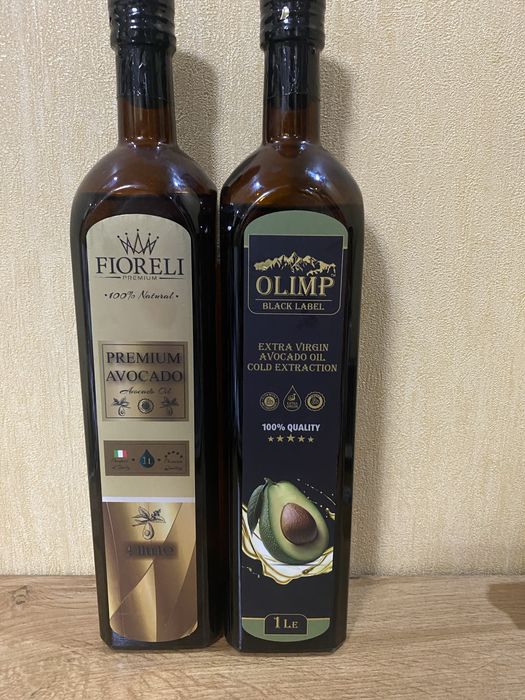 Натуральное масло авокадо холодного отжима 1л