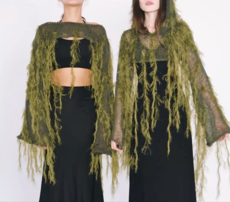 Вязаная кофта «Ива» на заказ