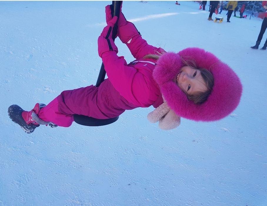 Reducere 220-180 Caciula vulpe polara si piele naturala