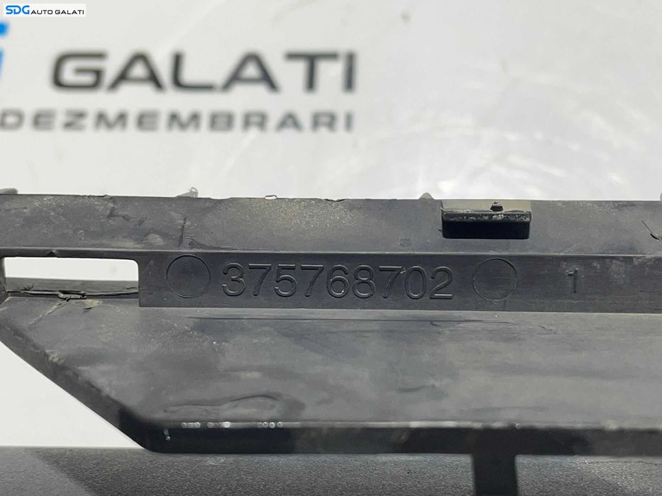 Grila Centrala Inferioara de pe Bara Spoiler Fata Opel Astra H 2004 - 2010 Cod 375768702 [L2580]