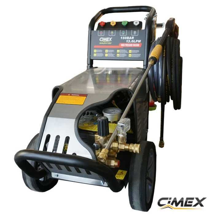 ПРОМО 25% МОНОФАЗНА Професионална водоструйка 150 bar CIMEX WASH150