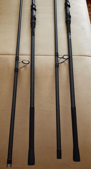 Set 2 lansete Tazura Clasa 3 k 3,9 m- mandrina comp Daiwa Shimano Fox