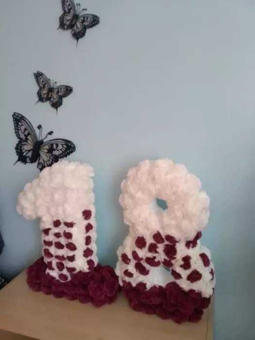 Обемни цифри и букви