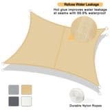 Vela de soare pentru terasă sau gradina