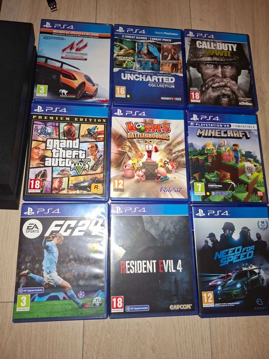 PS4 FLAT с аксесоари