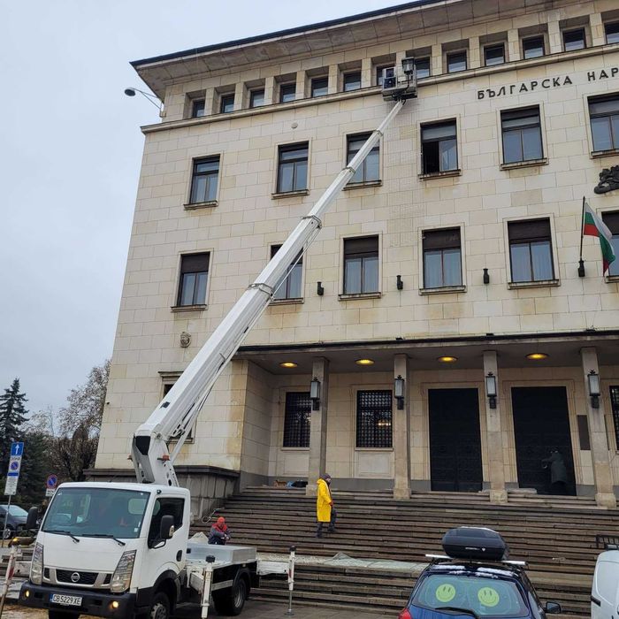 Автовишки под наем,вишки до 27м.