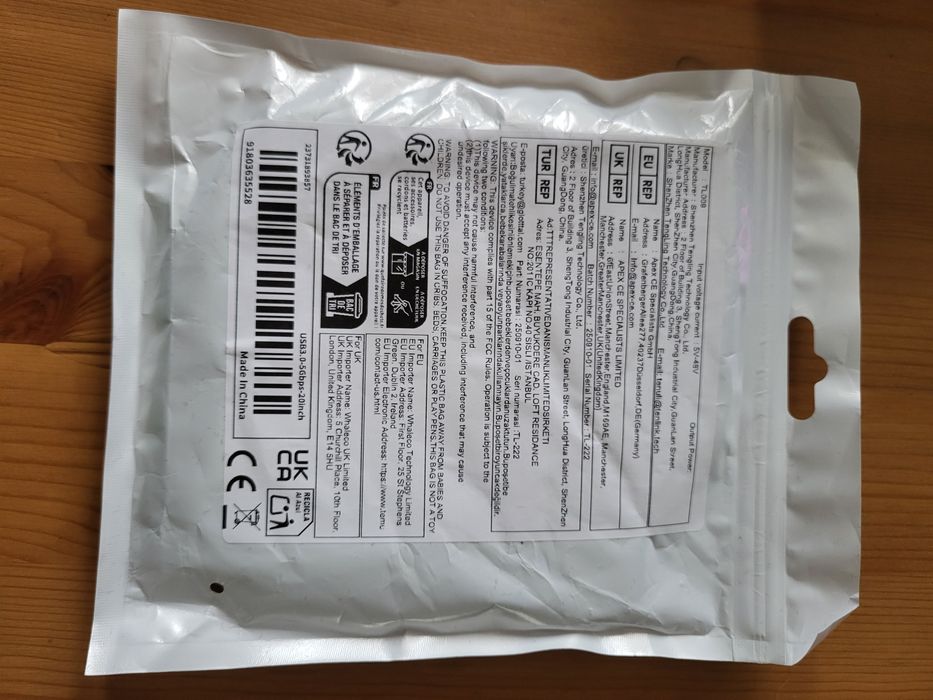 Vand  cablu usb nou