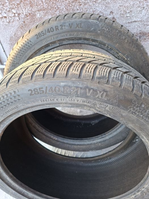 Продам шины 285/40/21 континенталь
