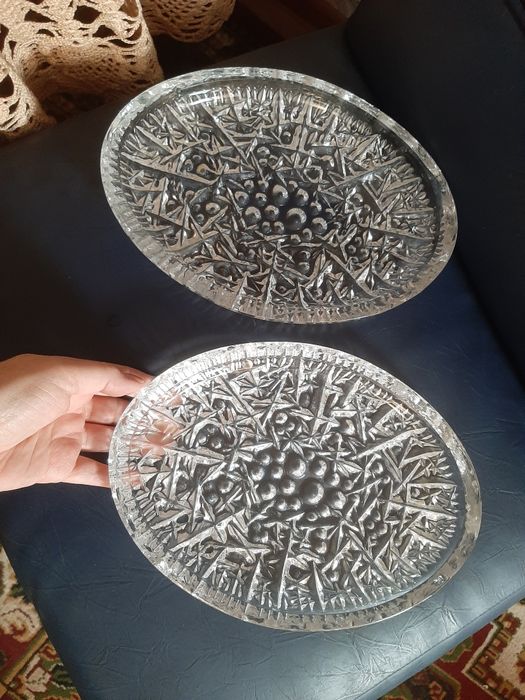 Хрустальные салатницы, вазы