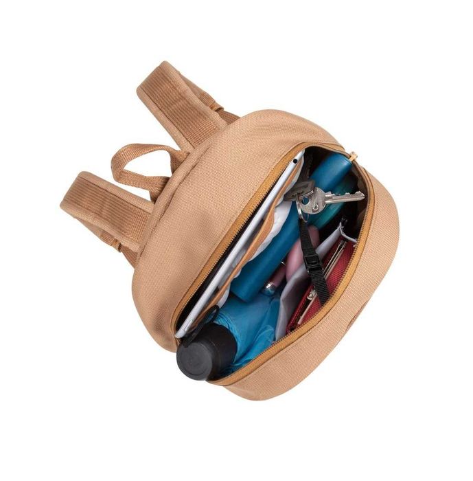 ^ Рассрочка на сумку RIVACASE 5422 beige Small urban backpack 6L/12