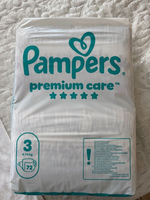 Pampers premium care размер 3