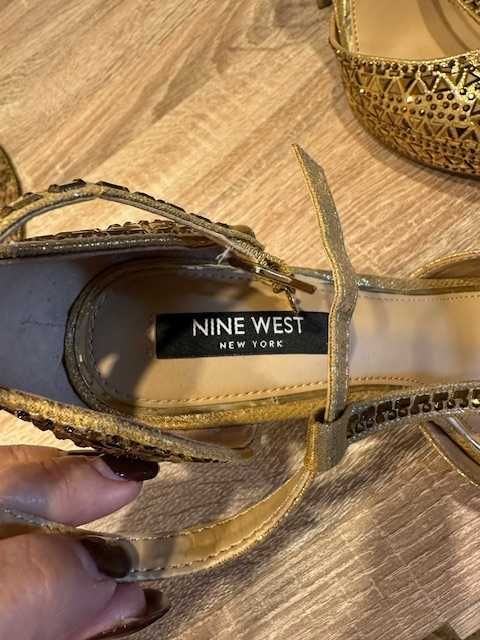 Sandale aurii Nine West