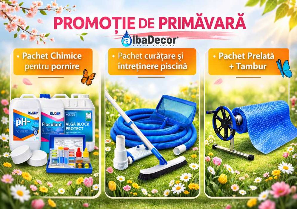 Pachete Promotionale de Primăvară la AlbaDecor