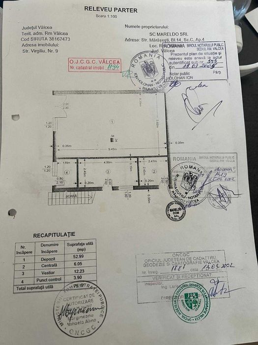4 SPATII COMERCIALE/ Birouri diferite suprafete Str Ferdinand in apropiere de Shopping City