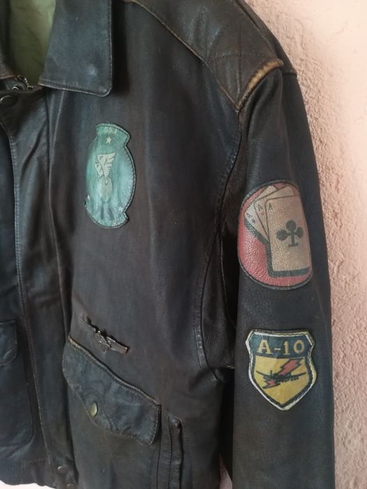 Geaca Air Force piele bărbați mărimea 42