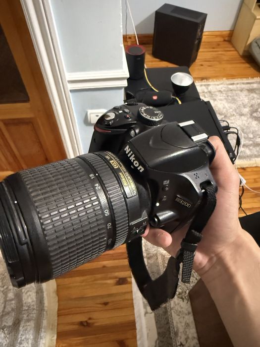 Nikon d3200 18–140mm