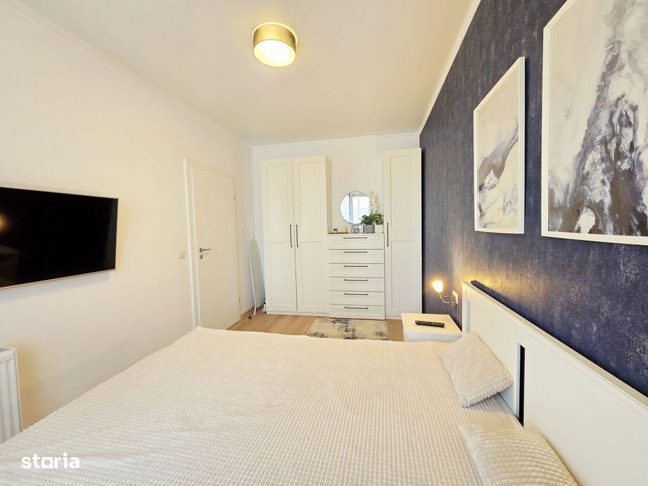 Apartament cochet 2 camere Complex Arcada mobilat nou si modern