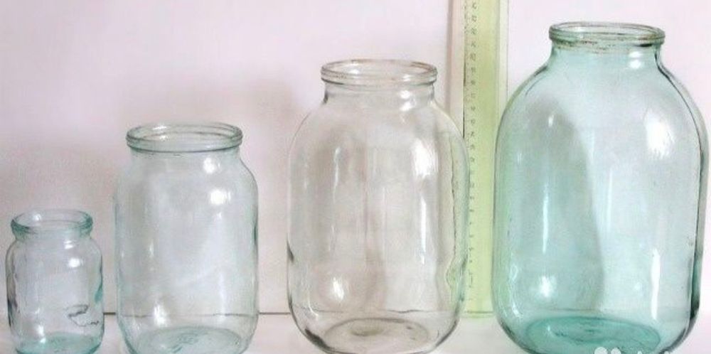 Продам банки 0,5 л, 1 л, 2 л и 3 л