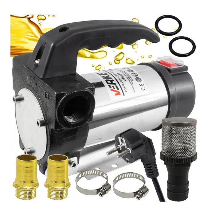 Pompa de aspirație, transfer pentru ulei, lichide 230V 180W, Verke