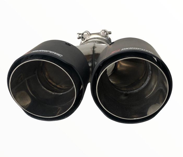 Накрайник за ауспух Akrapovic №3315 Двоен Y Карбон мат