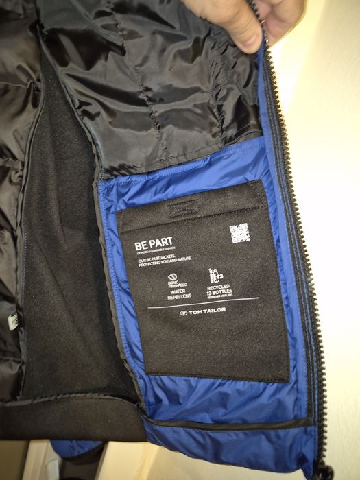 Geaca Tom Tailor albastra marimea M