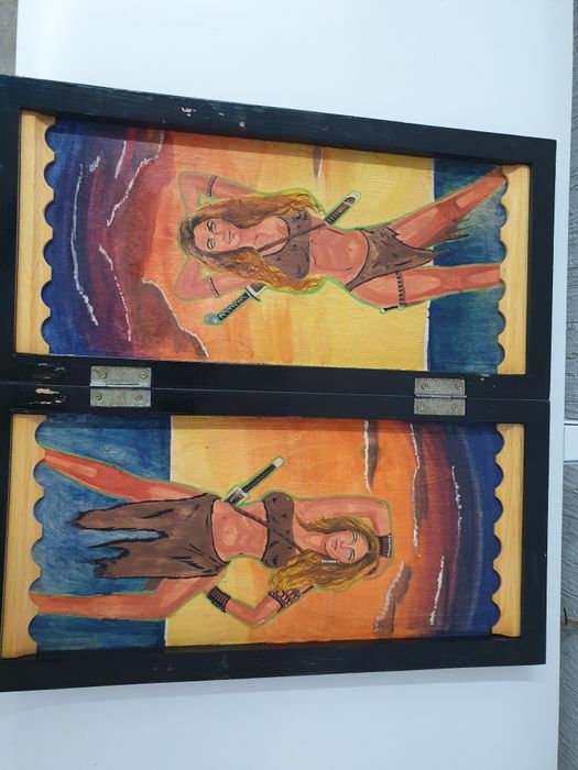 Доска нарда без камней