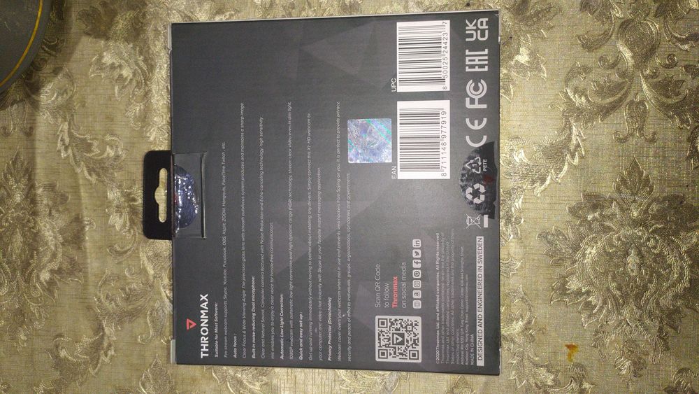 Webcamera stream uchun ovoz va vidiyoga oladi 1080p