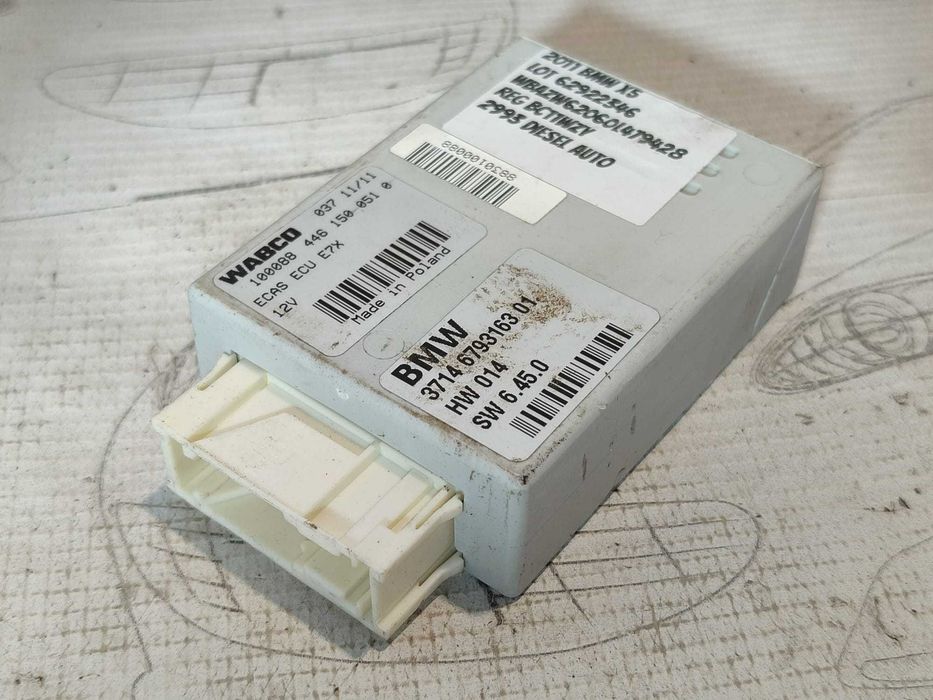 Modul electronic suspensie ECAS BMW X5 E70 M Sport 3.0 Diesel Cod: 37.14 6793163 01 2011 / [2006-2013] (5F3)