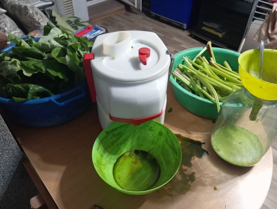 Сок лопуха на меде.