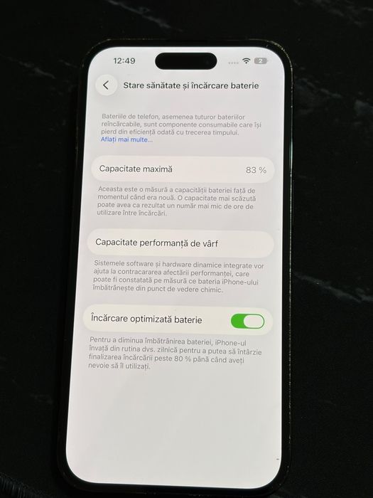 iPhone 14 pro folosit