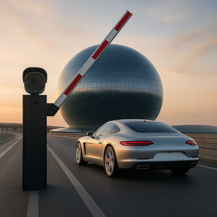 Шлагбаум орнатамыз, распознавание номеров автомобилей