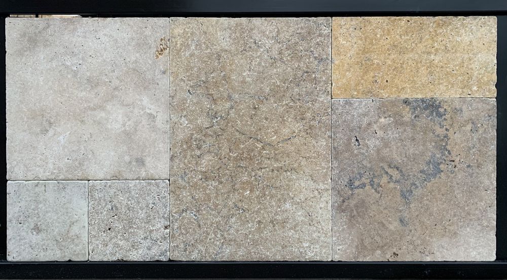 Import direct Travertin French Pattern 1.2 sau 3cm