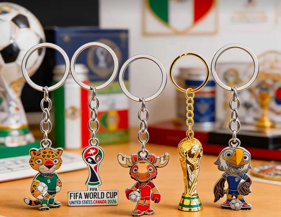 Световно 2026 Ключодържатели FIFA WORLD CUP 26 ново Фенски стоки