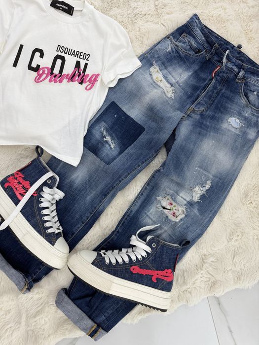 Лична колекция дрехи Dsquared2 Off-white Balenciaga