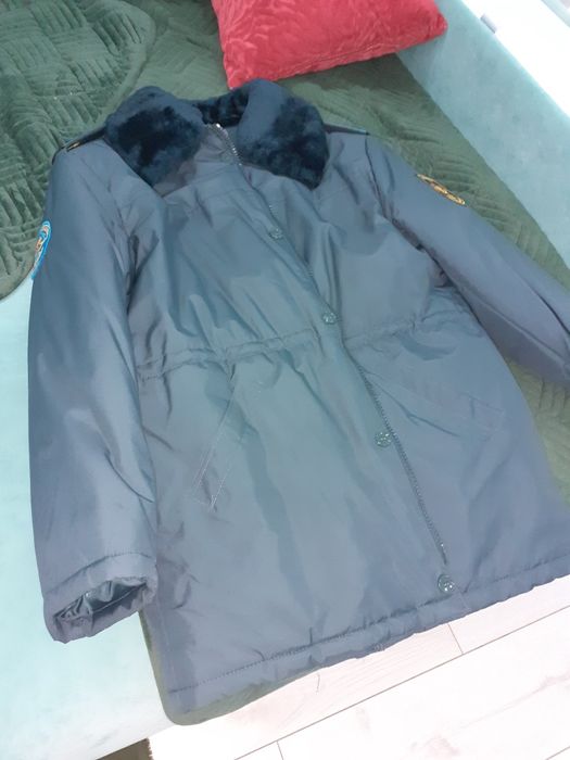 Повседневная зимная куртка военная