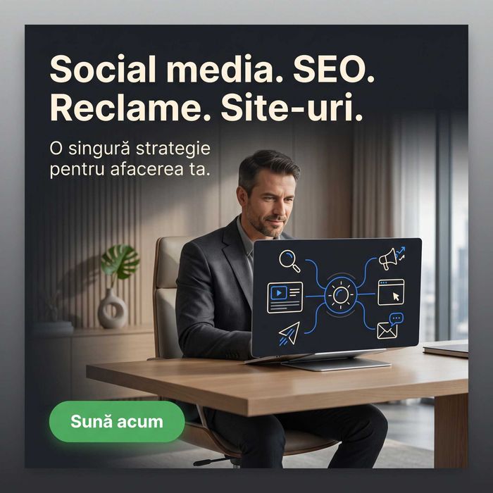 Programare website-uri. SEO, Google Ads și Social Media Ads & Manager