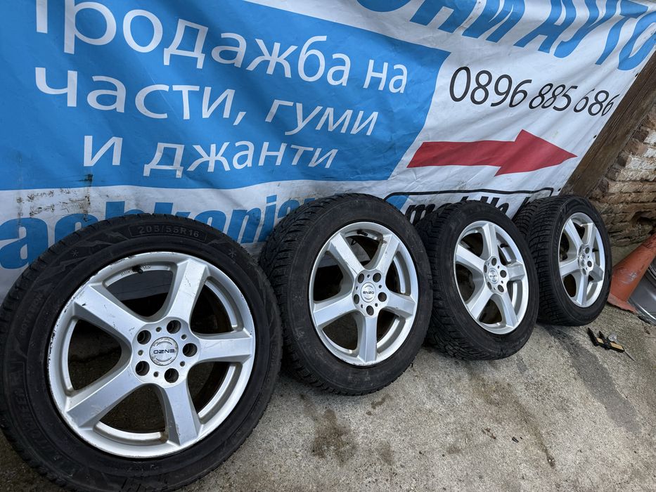 16 5х110 джанти с гуми