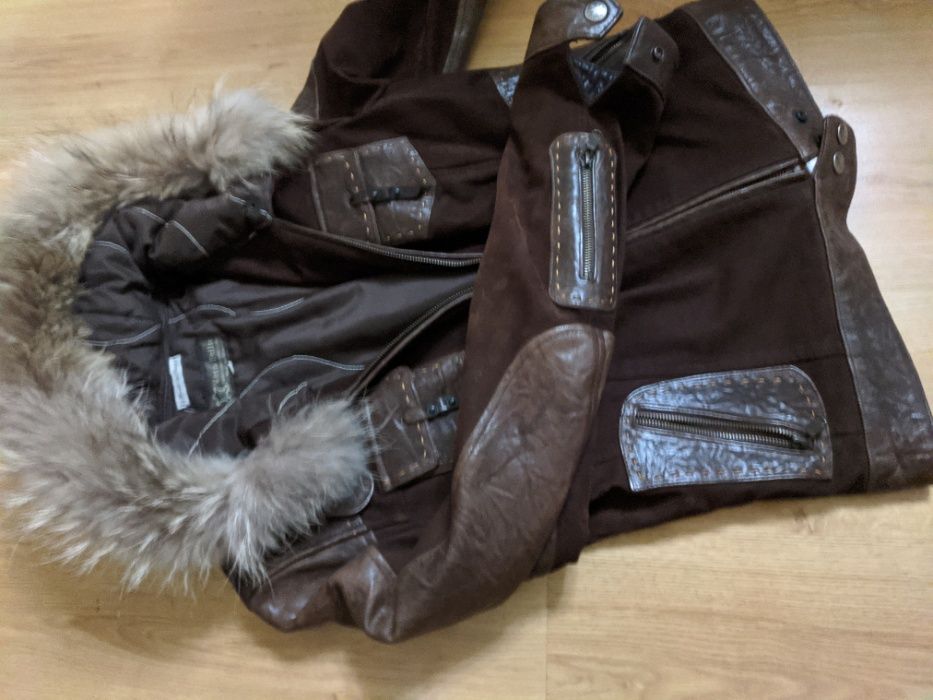 Кожено яке(естествена кожа)) Vera Pelle