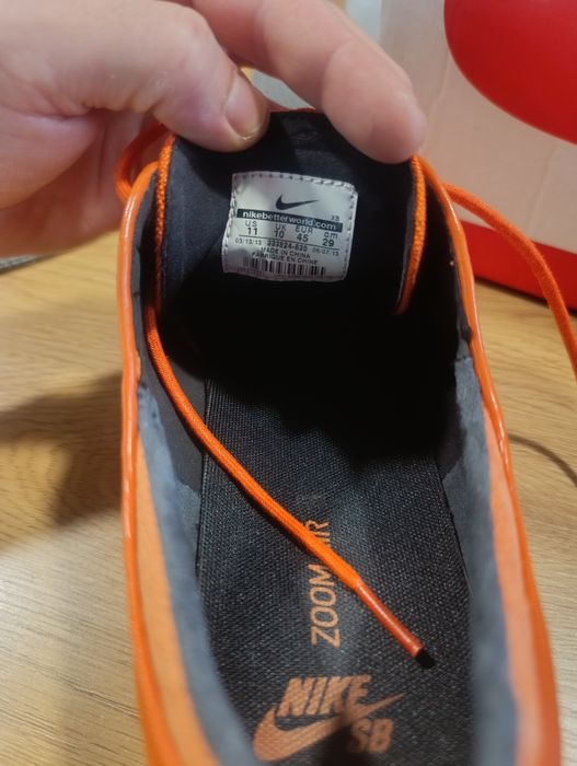 ЧИСТО НОВИ РЕДКИ Nike SB Stefan Janoski "Urban Orange"