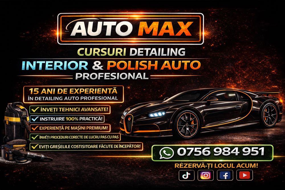 CURSURI Detailing Interior & Polish Exterior (AUTO MAX)