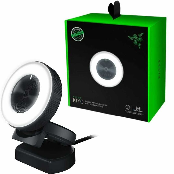 ЛУЧШАЯ ИЗ ЛУЧШИХ Razer KIYO вебкамера ТОП веб камера МОЩЬ СТРИМ webcam