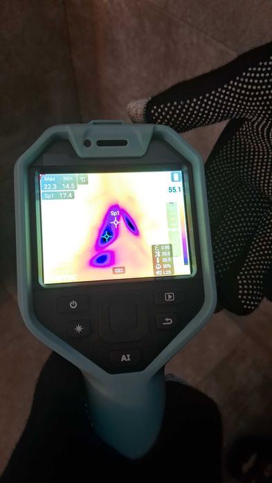 Термокамера, иснпекционна камера, измерване на налягане на вода,Смолян