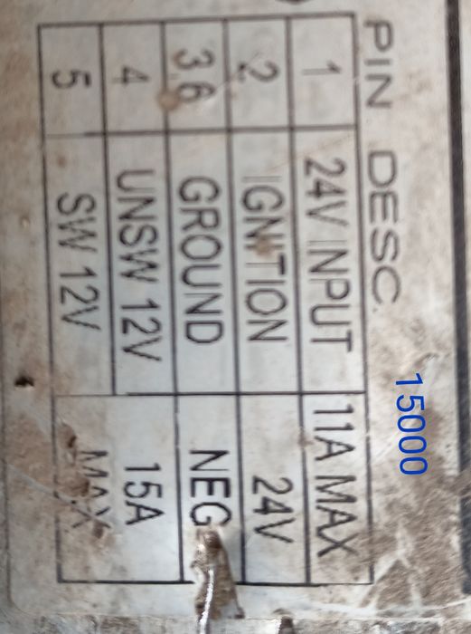 Преобразователь 24-12В